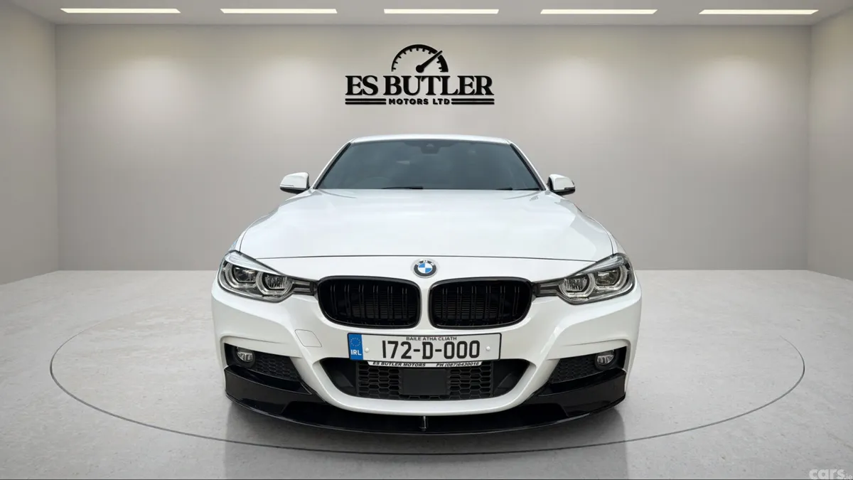 BMW 3-Series Saloon, Diesel, 2017, White