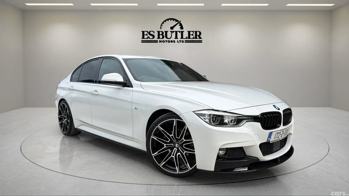 BMW 3-Series Saloon, Diesel, 2017, White
