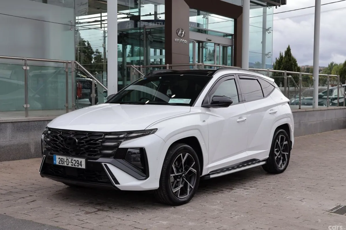 Hyundai Tucson SUV, Petrol Plug-in Hybrid, 2026, White