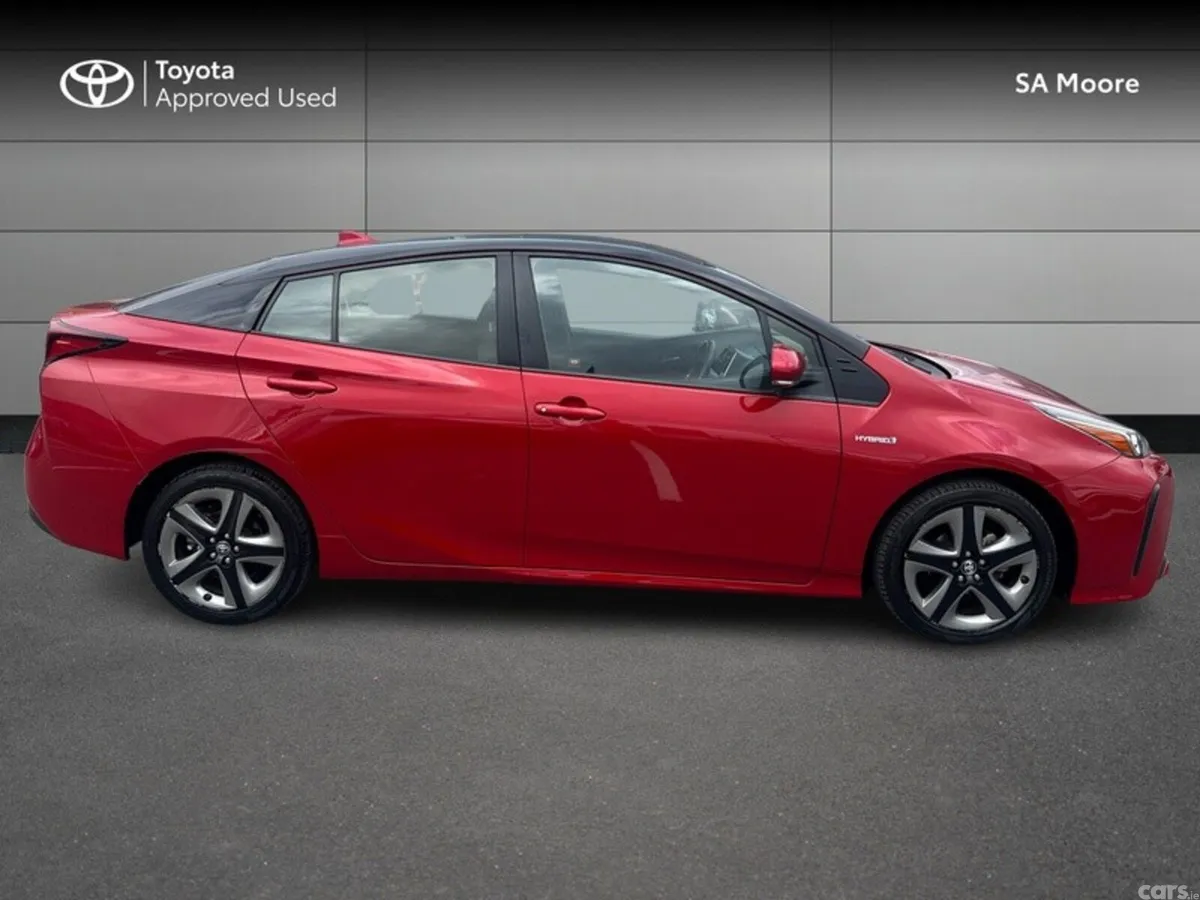 Toyota Prius Hatchback, Petrol Hybrid, 2020, Red