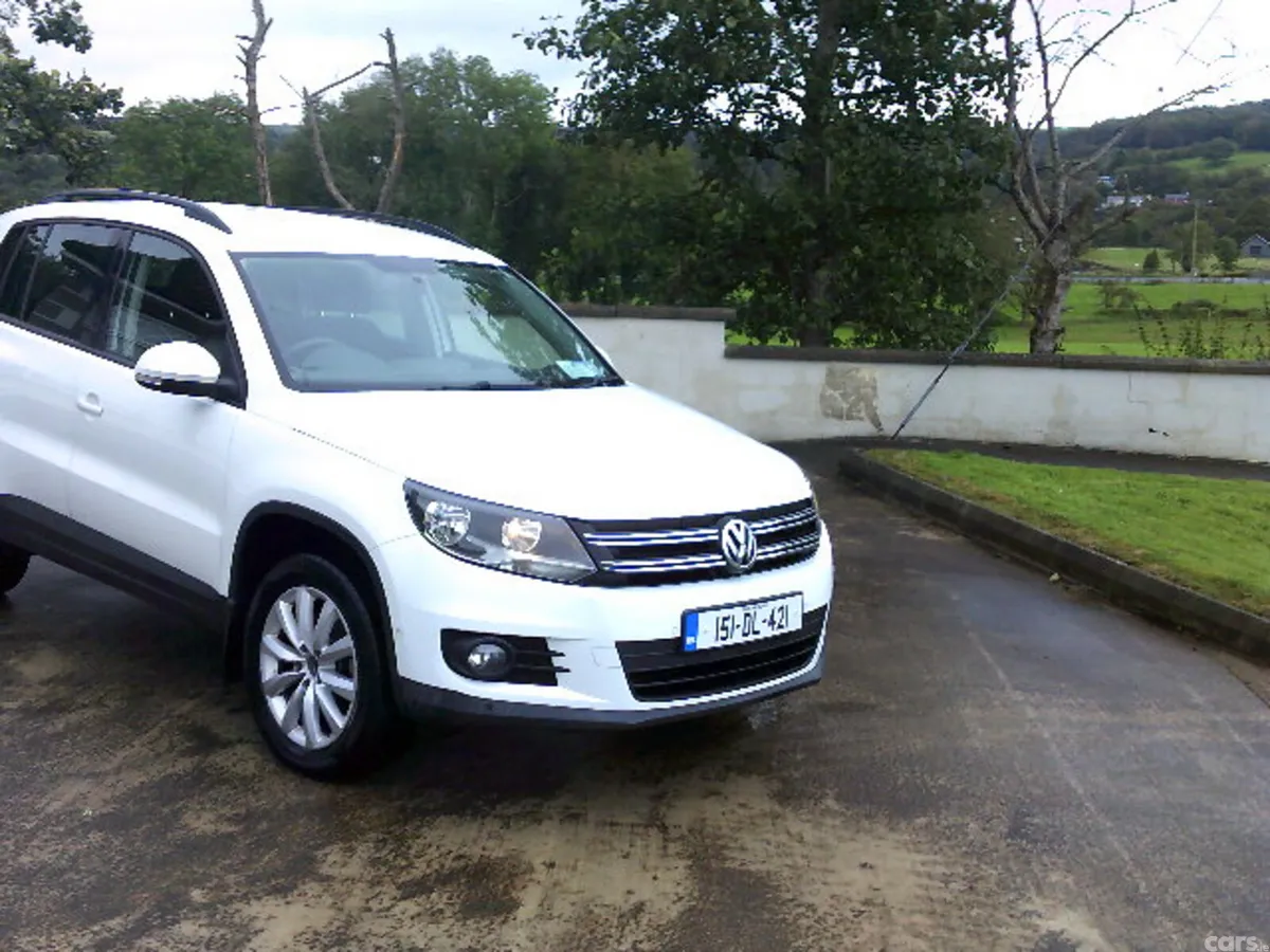 Volkswagen Tiguan SUV, Diesel, 2015, White