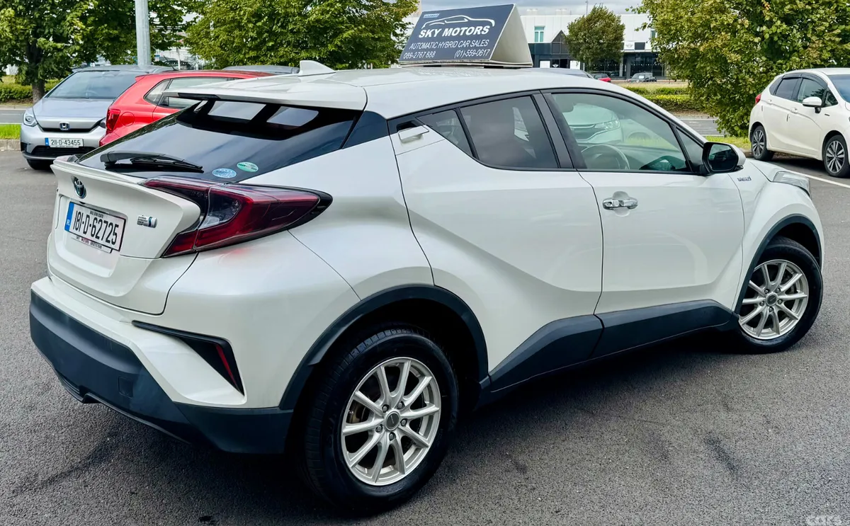 Toyota C-HR Hatchback, Petrol Hybrid, 2018, White