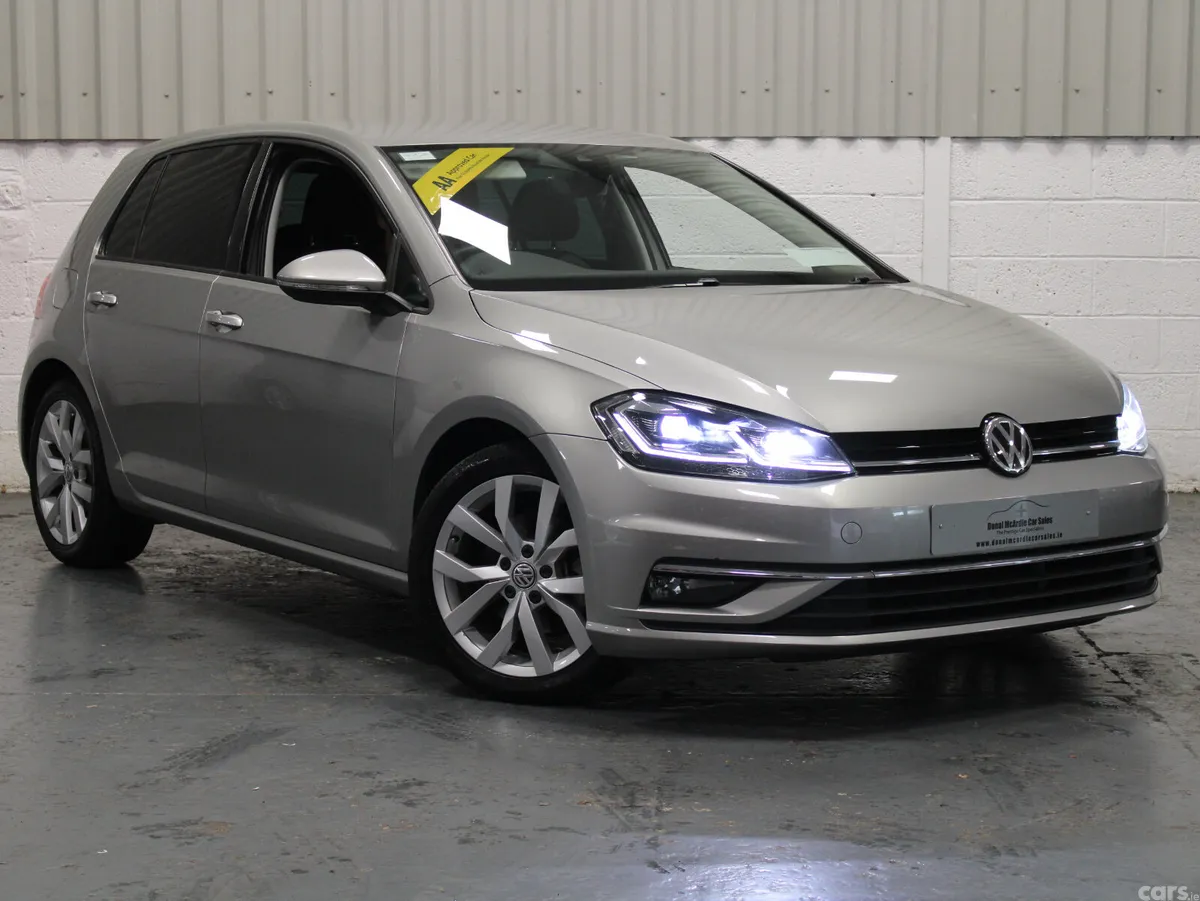 Volkswagen Golf Hatchback, Petrol, 2018, Gold