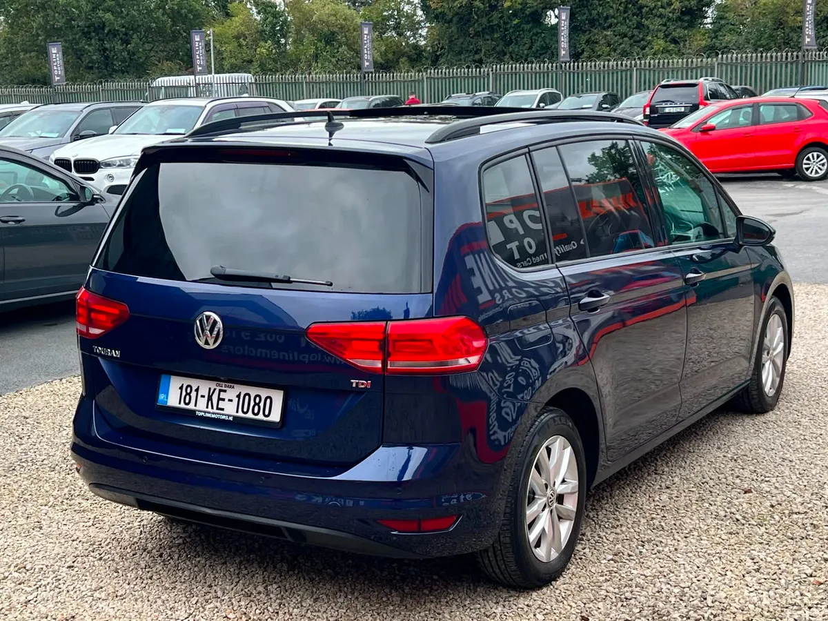 Volkswagen Touran MPV, Diesel, 2018, Blue