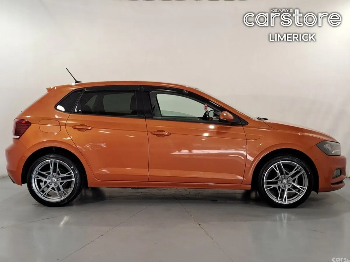 Volkswagen Polo Hatchback, Petrol, 2019, Orange