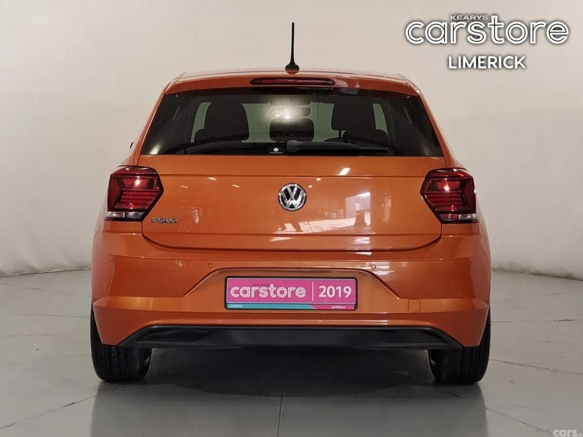 Volkswagen Polo Hatchback, Petrol, 2019, Orange