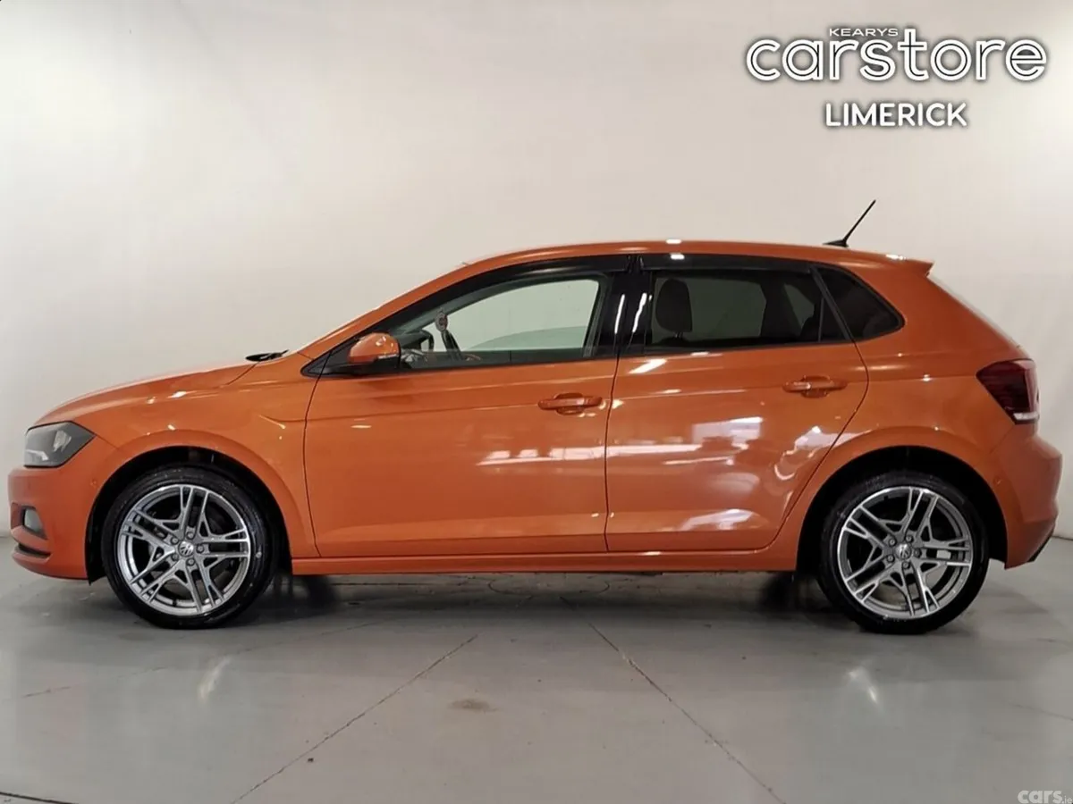 Volkswagen Polo Hatchback, Petrol, 2019, Orange