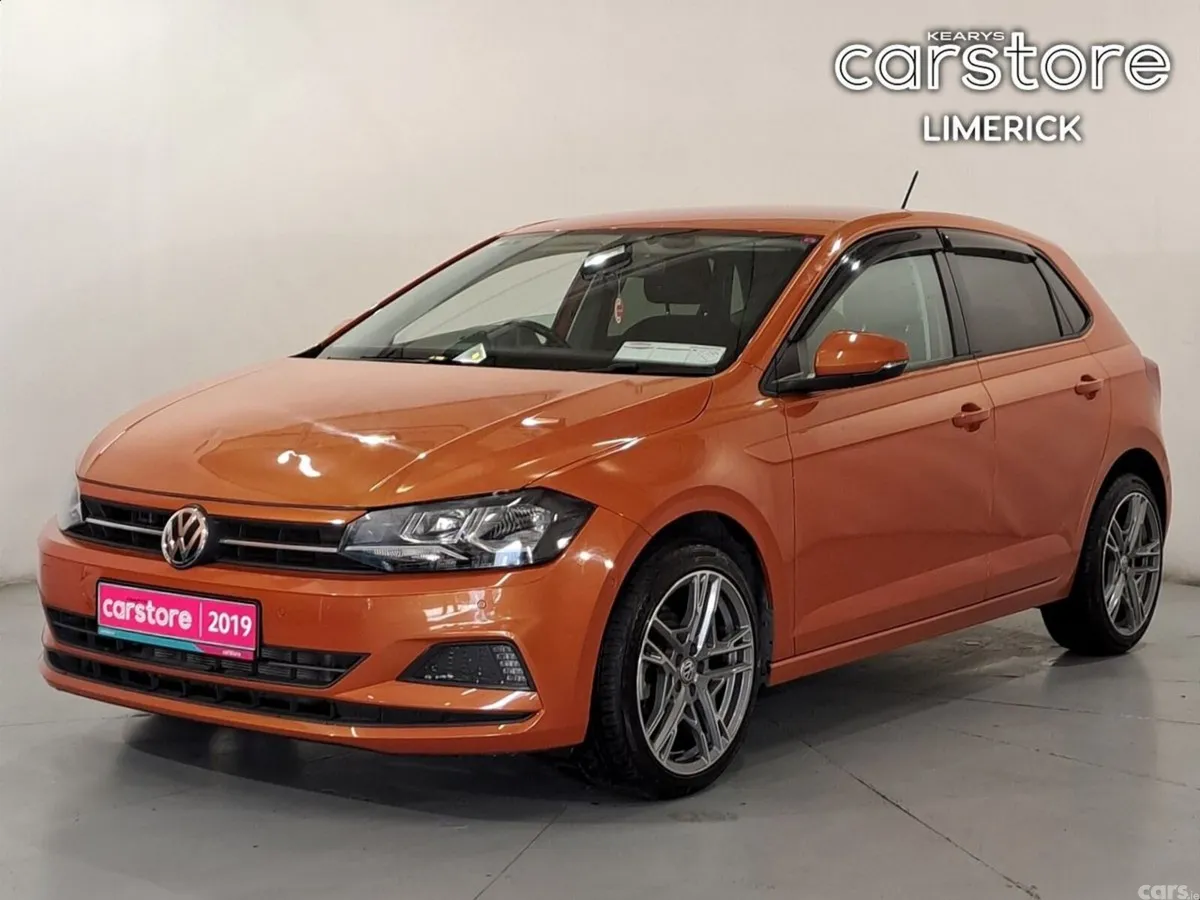Volkswagen Polo Hatchback, Petrol, 2019, Orange