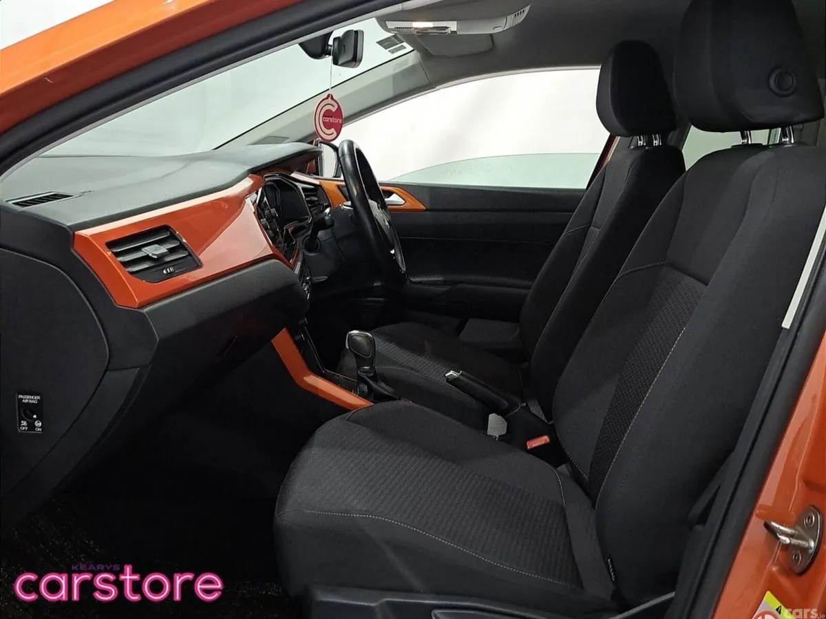 Volkswagen Polo Hatchback, Petrol, 2019, Orange