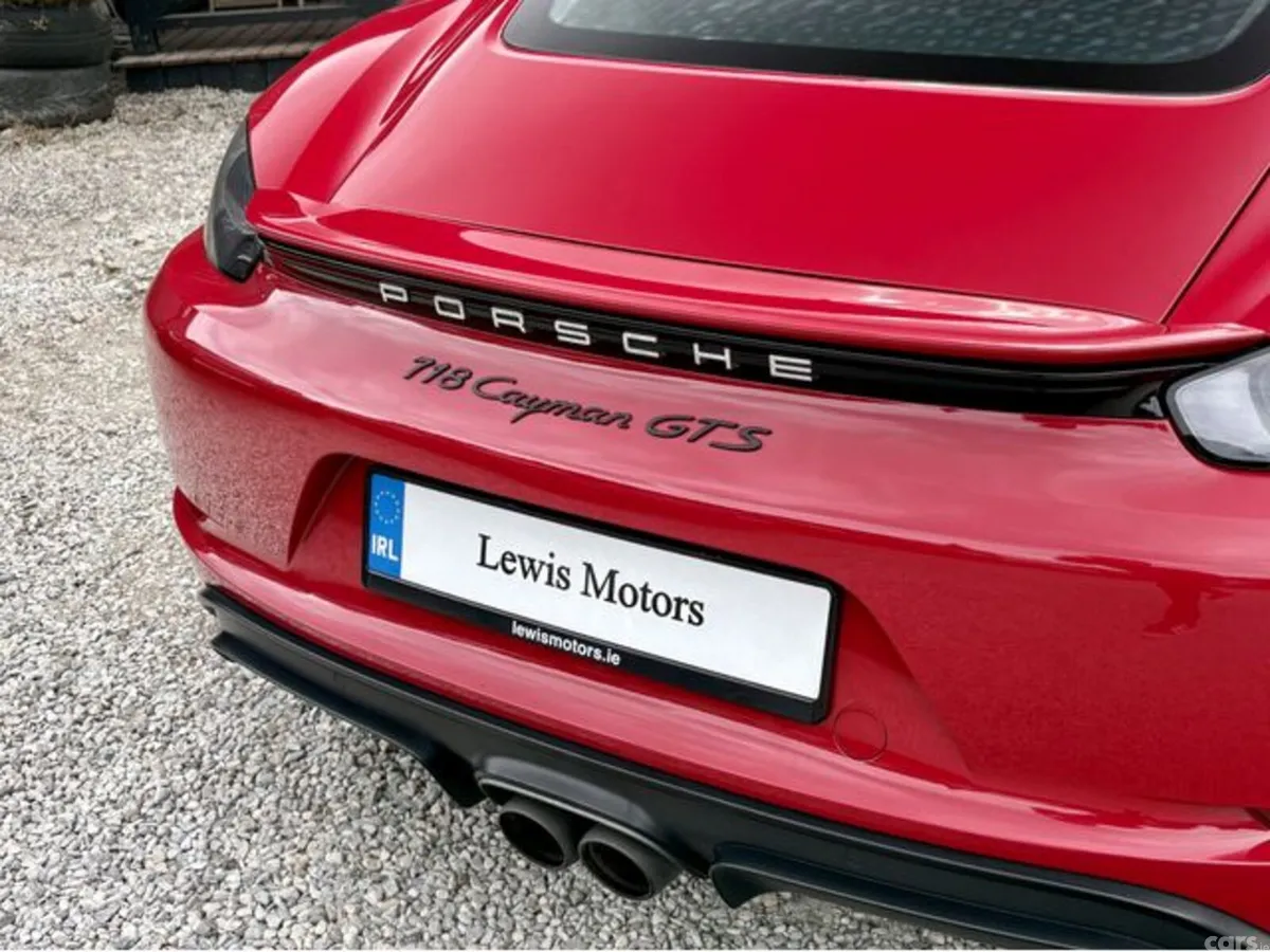 Porsche Cayman Coupe, Petrol, 2021, Red