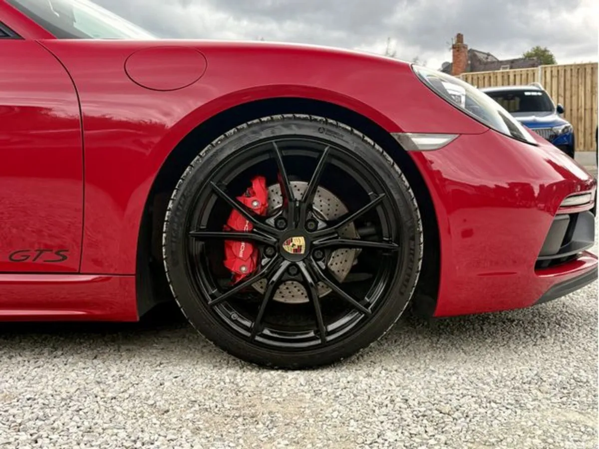 Porsche Cayman Coupe, Petrol, 2021, Red