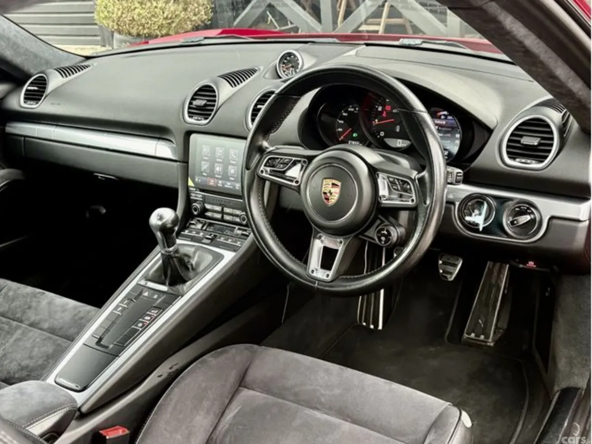 Porsche Cayman Coupe, Petrol, 2021, Red