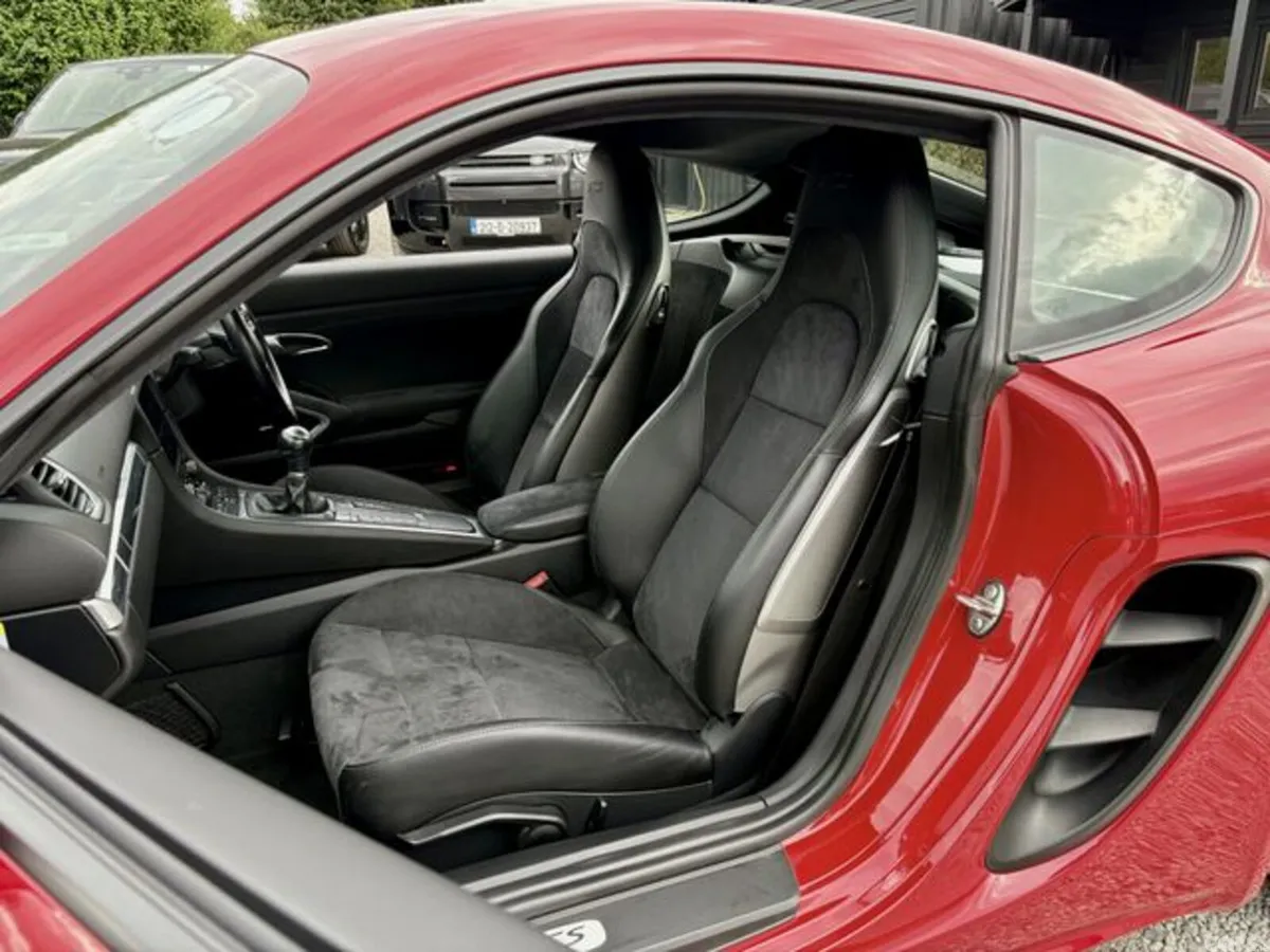 Porsche Cayman Coupe, Petrol, 2021, Red