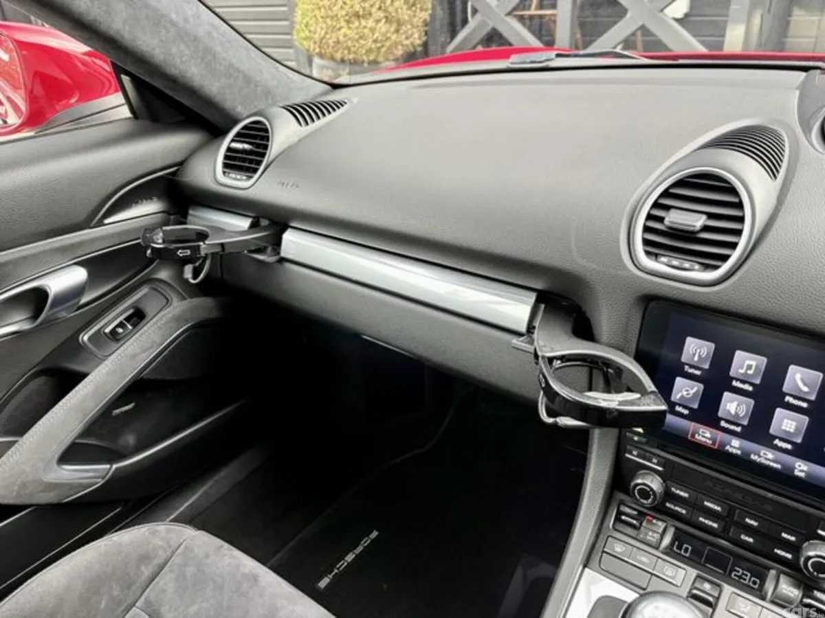 Porsche Cayman Coupe, Petrol, 2021, Red