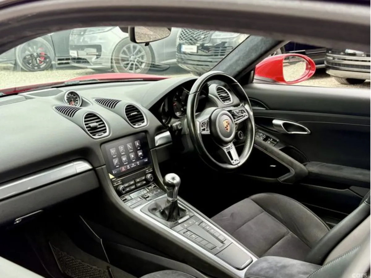 Porsche Cayman Coupe, Petrol, 2021, Red