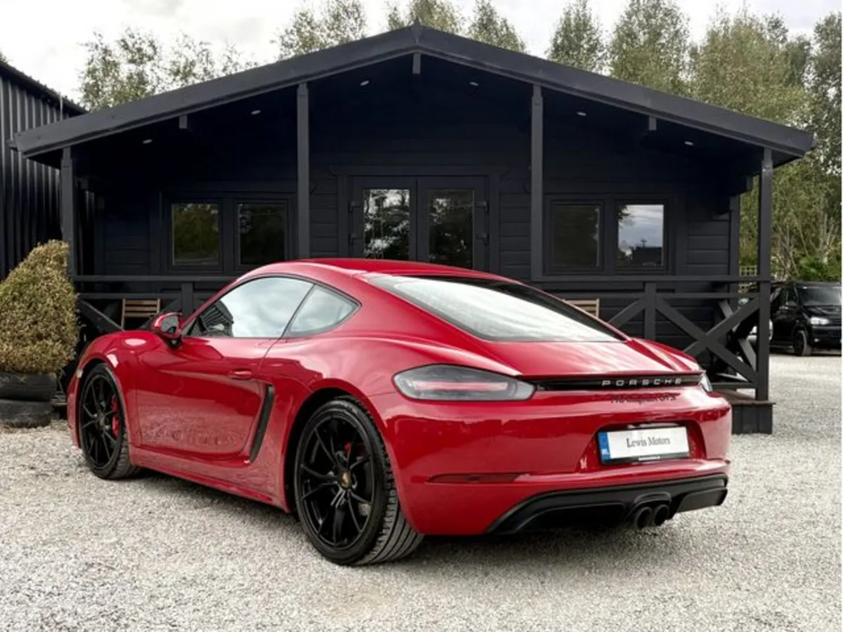 Porsche Cayman Coupe, Petrol, 2021, Red