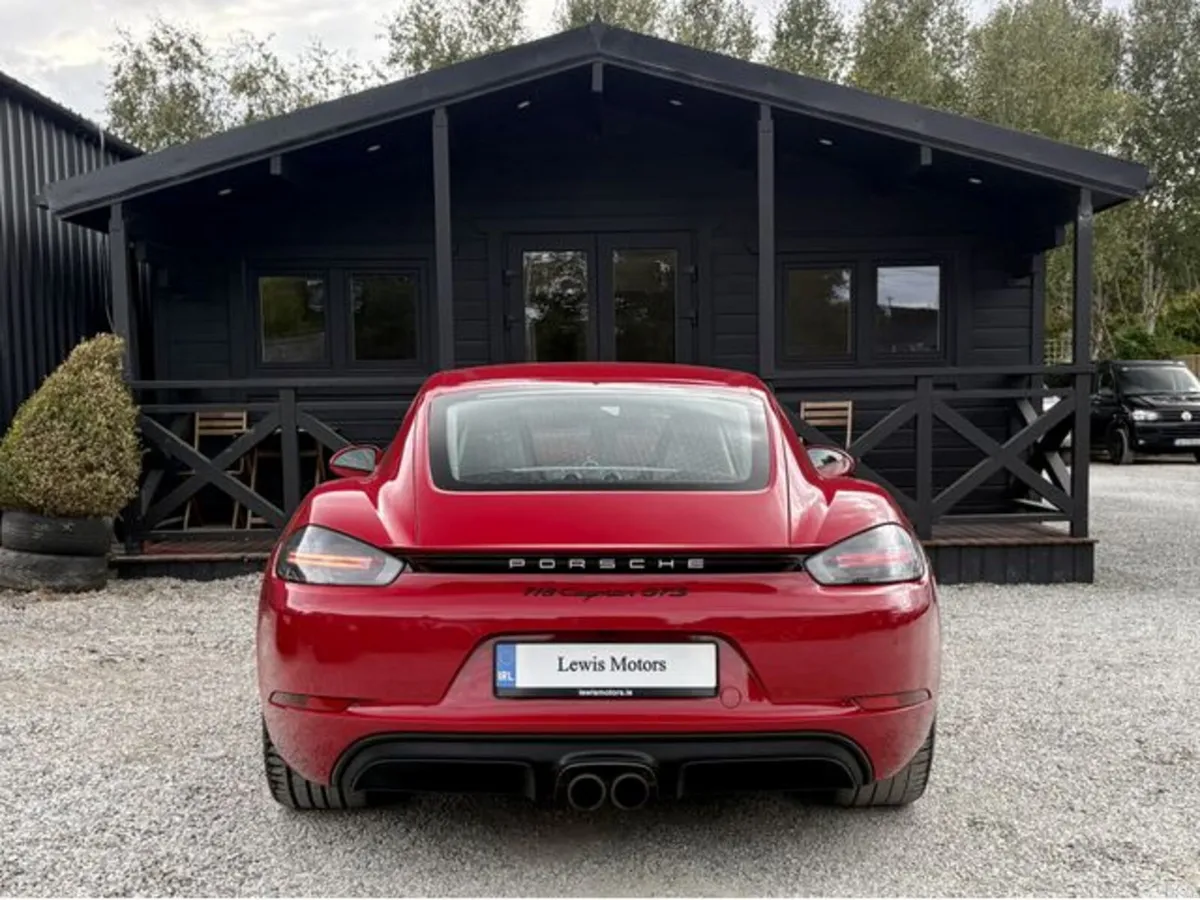 Porsche Cayman Coupe, Petrol, 2021, Red