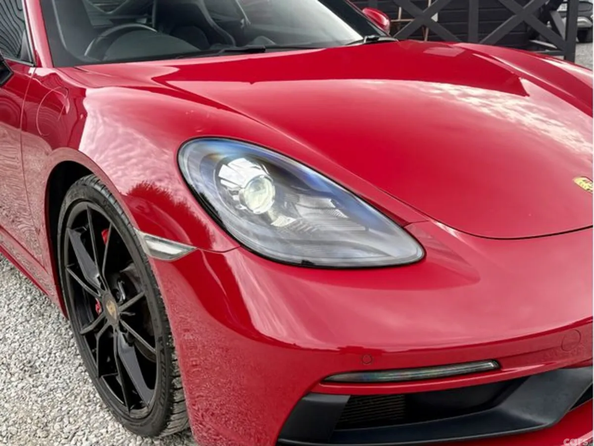 Porsche Cayman Coupe, Petrol, 2021, Red
