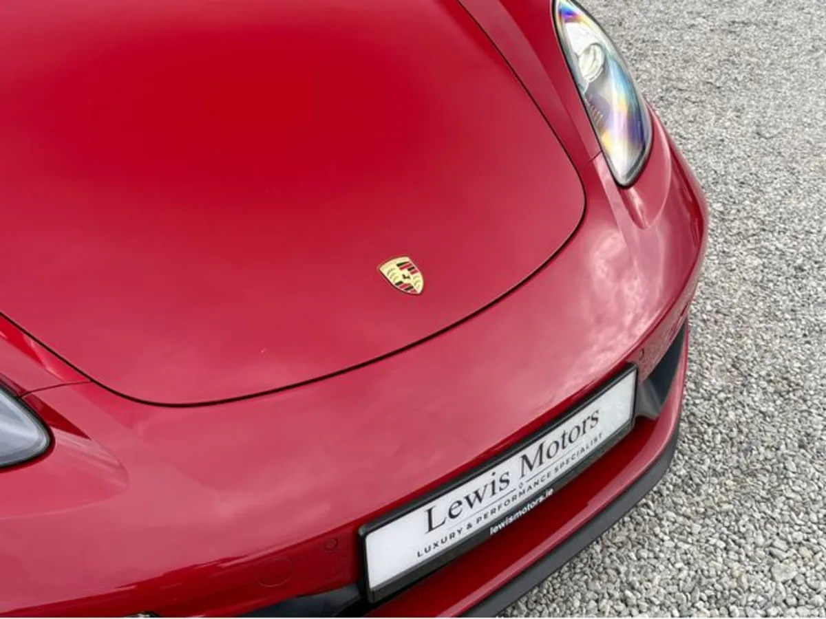 Porsche Cayman Coupe, Petrol, 2021, Red