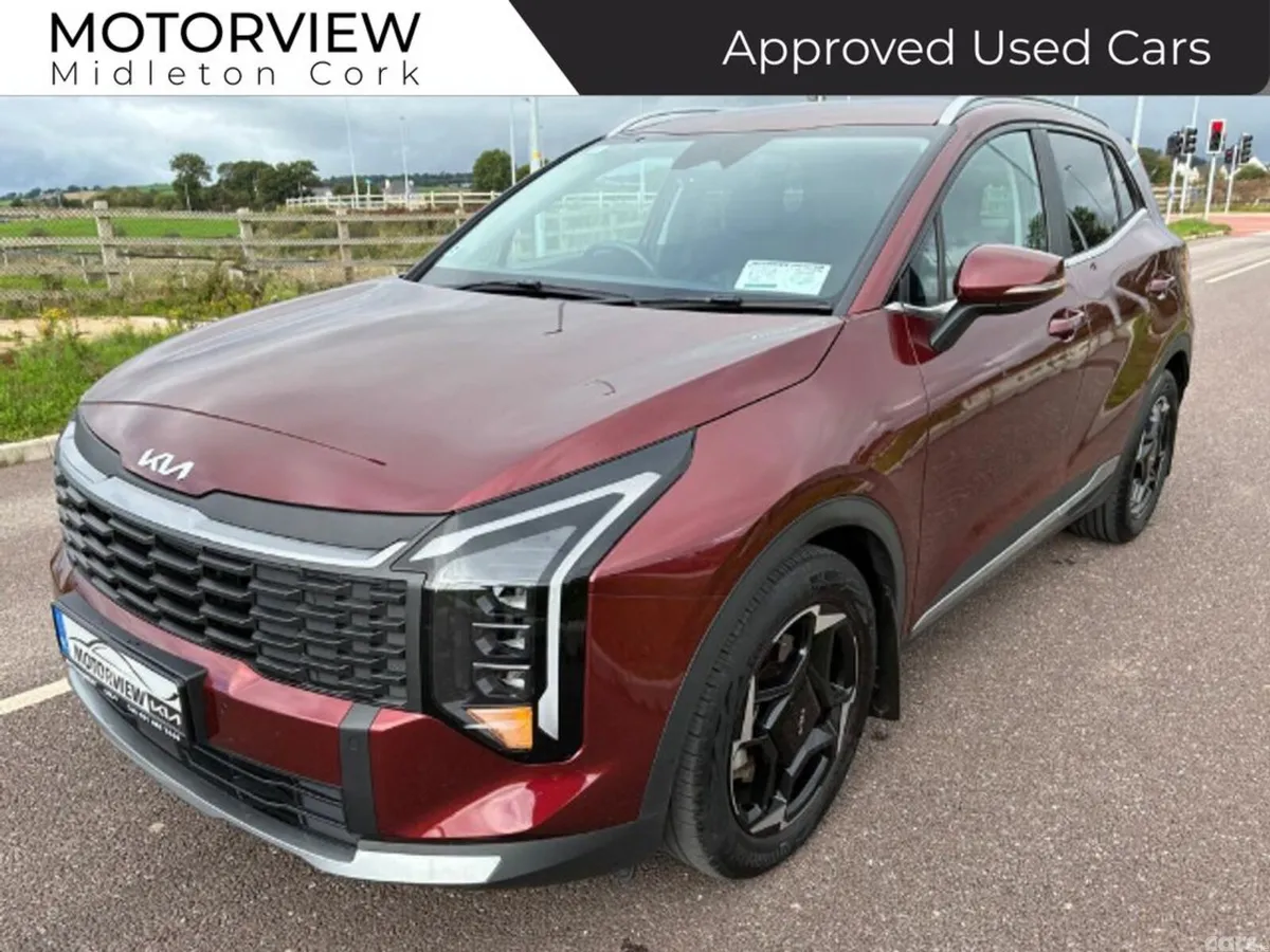 Kia Sportage SUV, Diesel Hybrid, 2026, Red