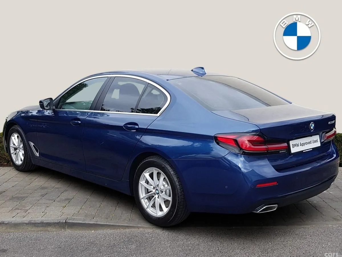 BMW 5-Series Saloon, Diesel, 2022, Blue