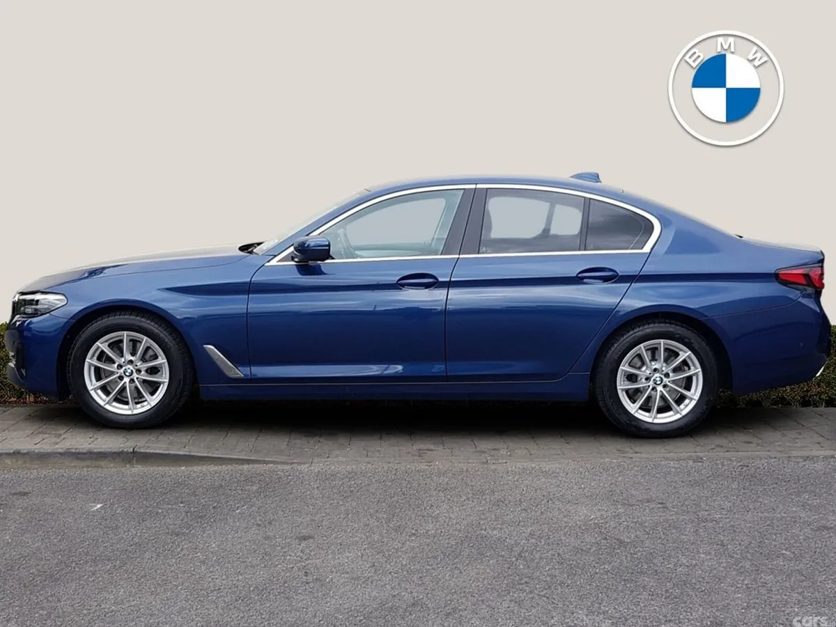 BMW 5-Series Saloon, Diesel, 2022, Blue