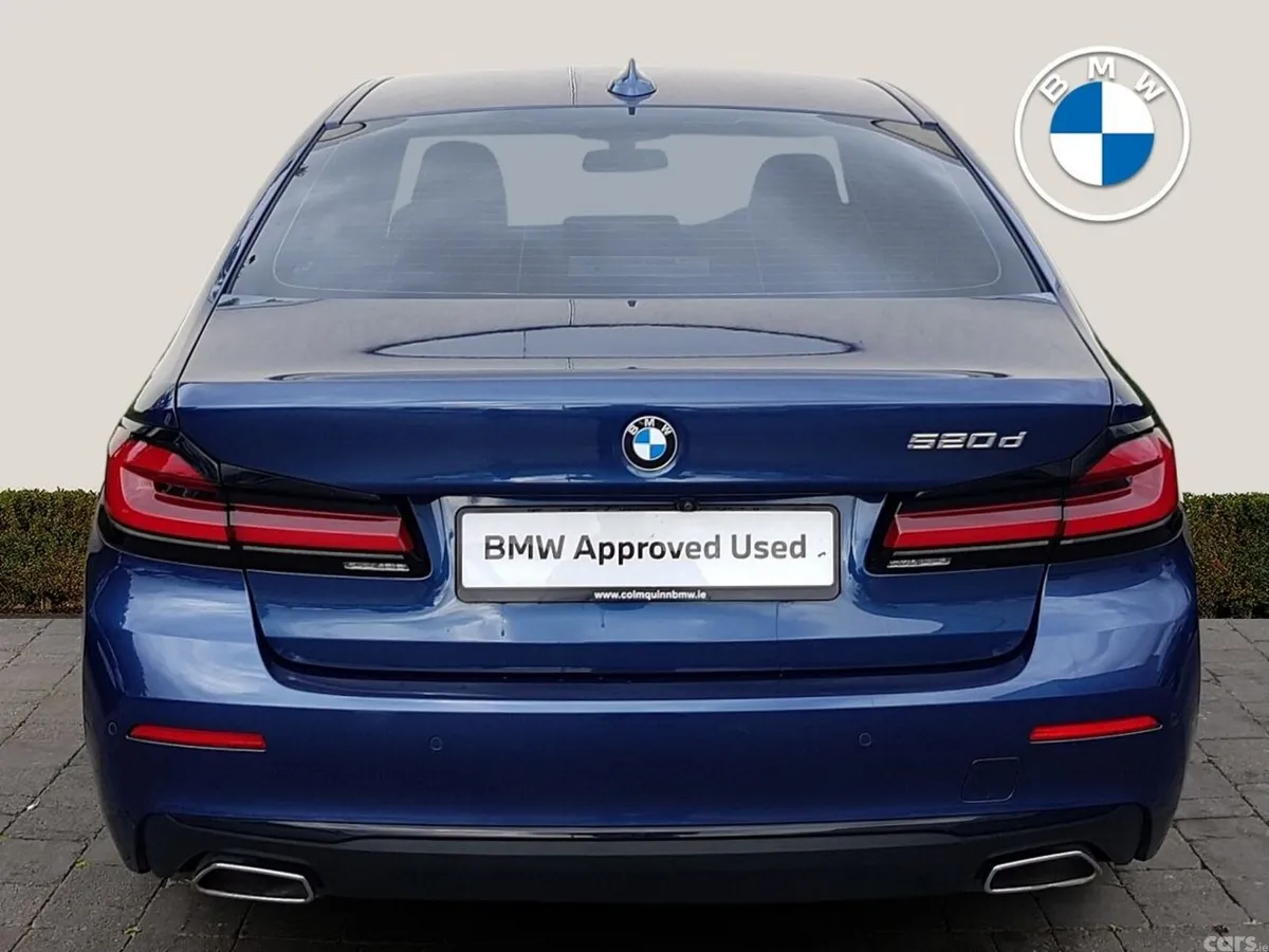 BMW 5-Series Saloon, Diesel, 2022, Blue