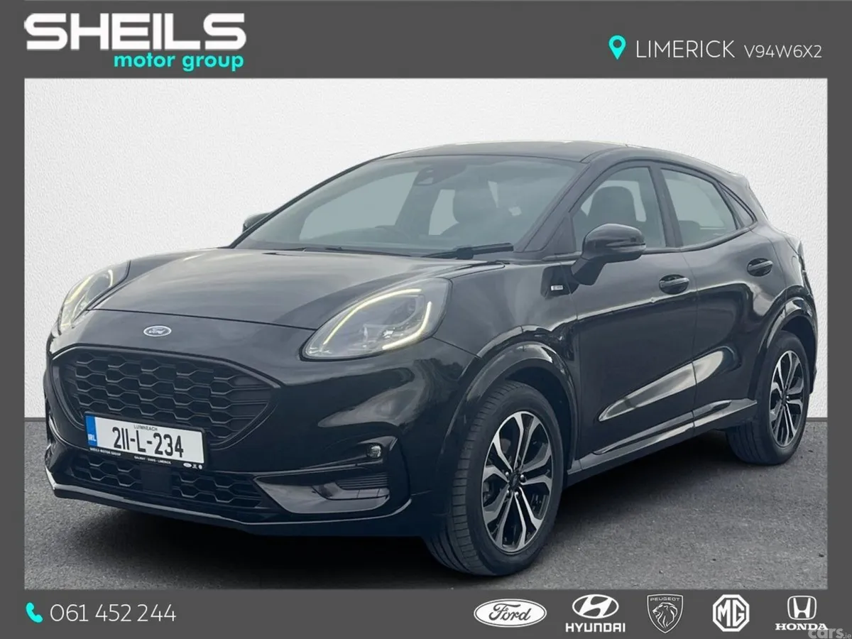 Ford Puma MPV, Petrol, 2021, Black