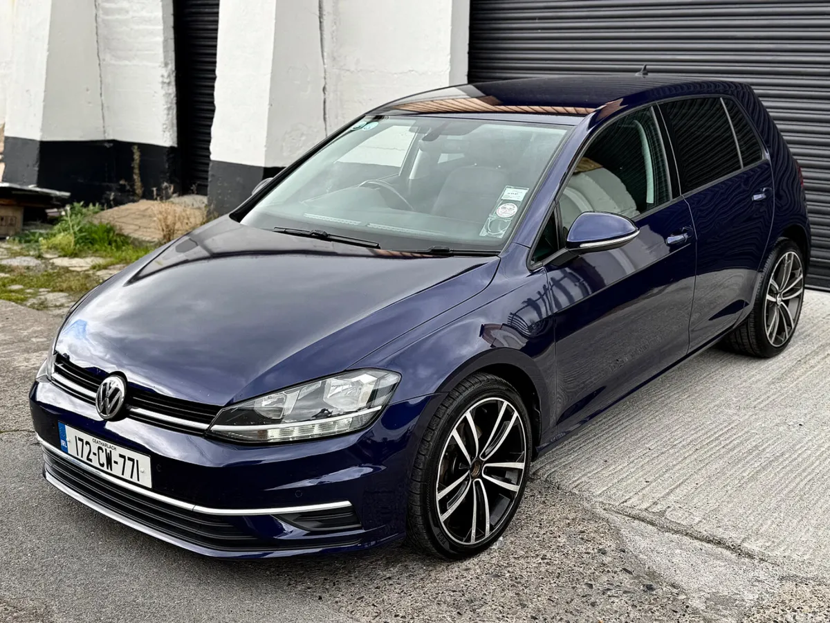 Volkswagen Golf Hatchback, Diesel, 2017, Blue