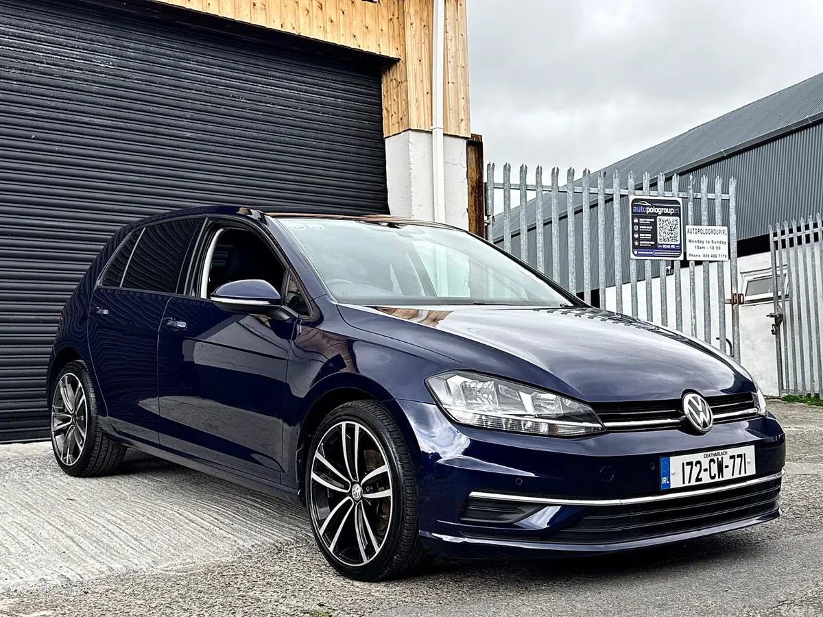 Volkswagen Golf Hatchback, Diesel, 2017, Blue