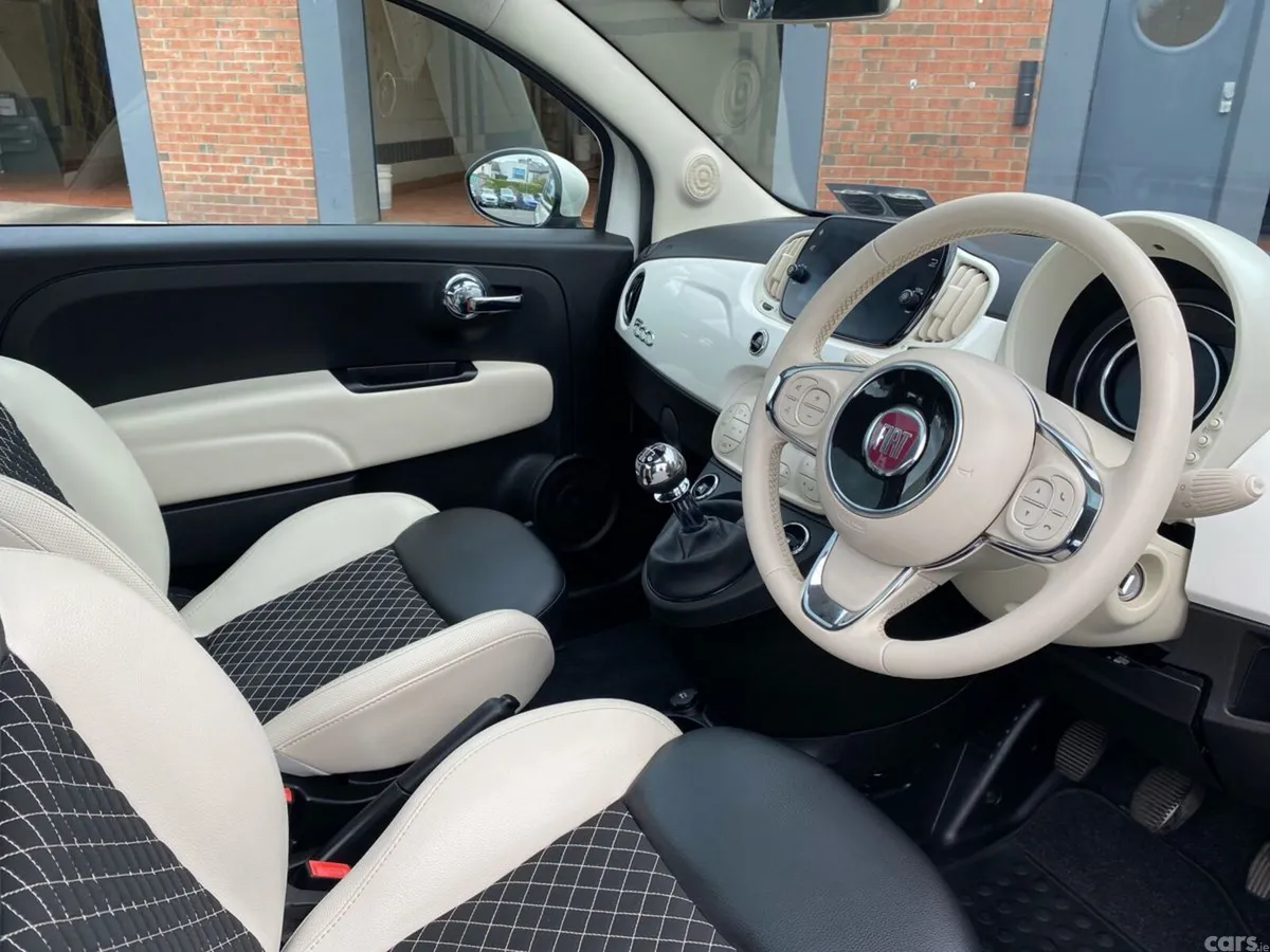 Fiat 500 Hatchback, Petrol, 2021, White