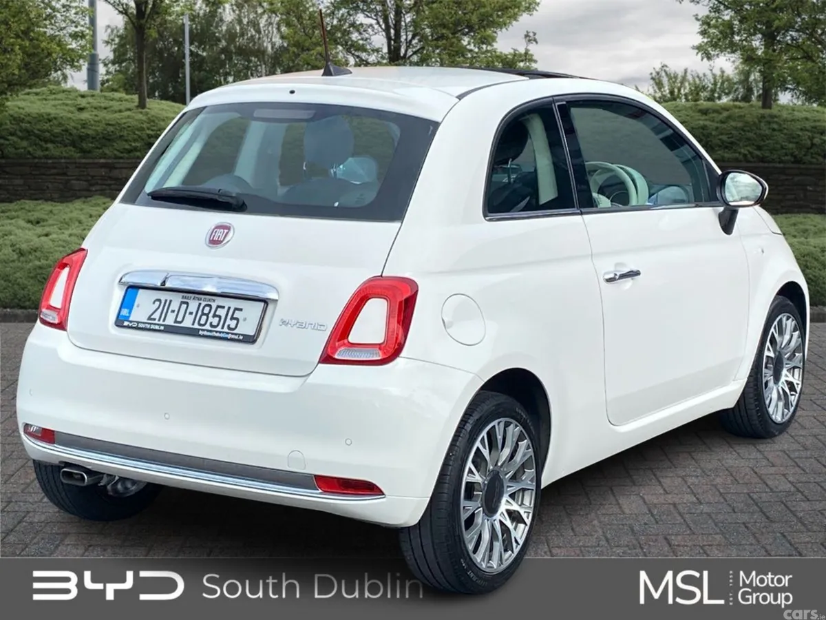 Fiat 500 Hatchback, Petrol, 2021, White