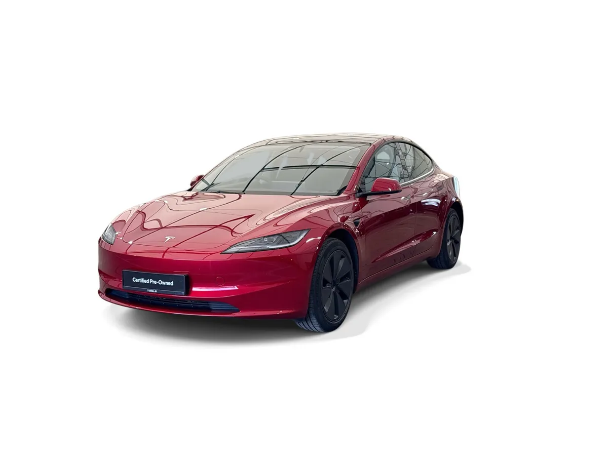 Tesla Model 3 Saloon, Electric, 2024, Red