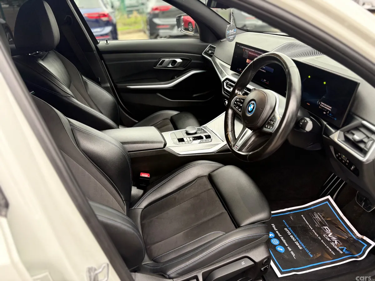 BMW 3-Series Saloon, Petrol Hybrid, 2023, White