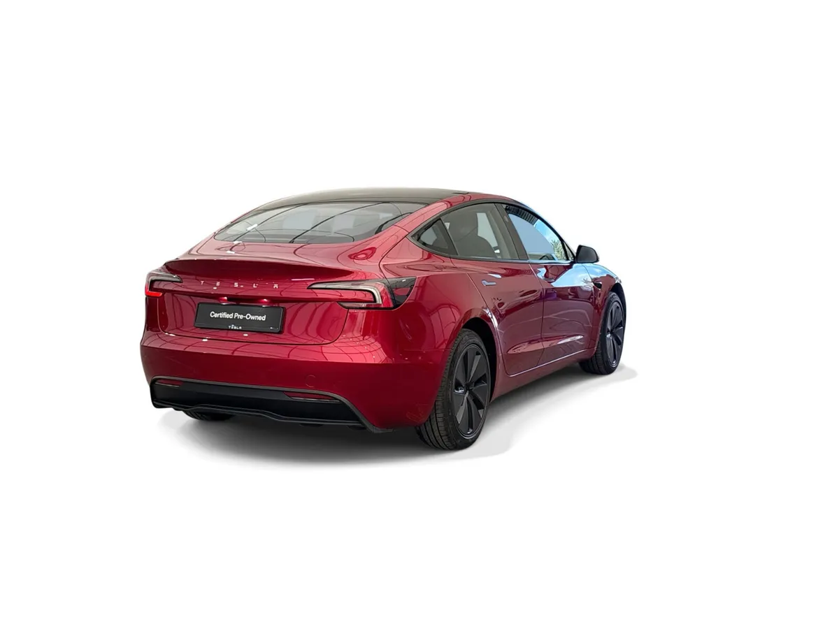 Tesla Model 3 Saloon, Electric, 2024, Red