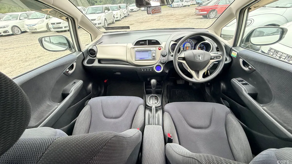 Honda Fit Hatchback, Petrol Hybrid, 2012, White
