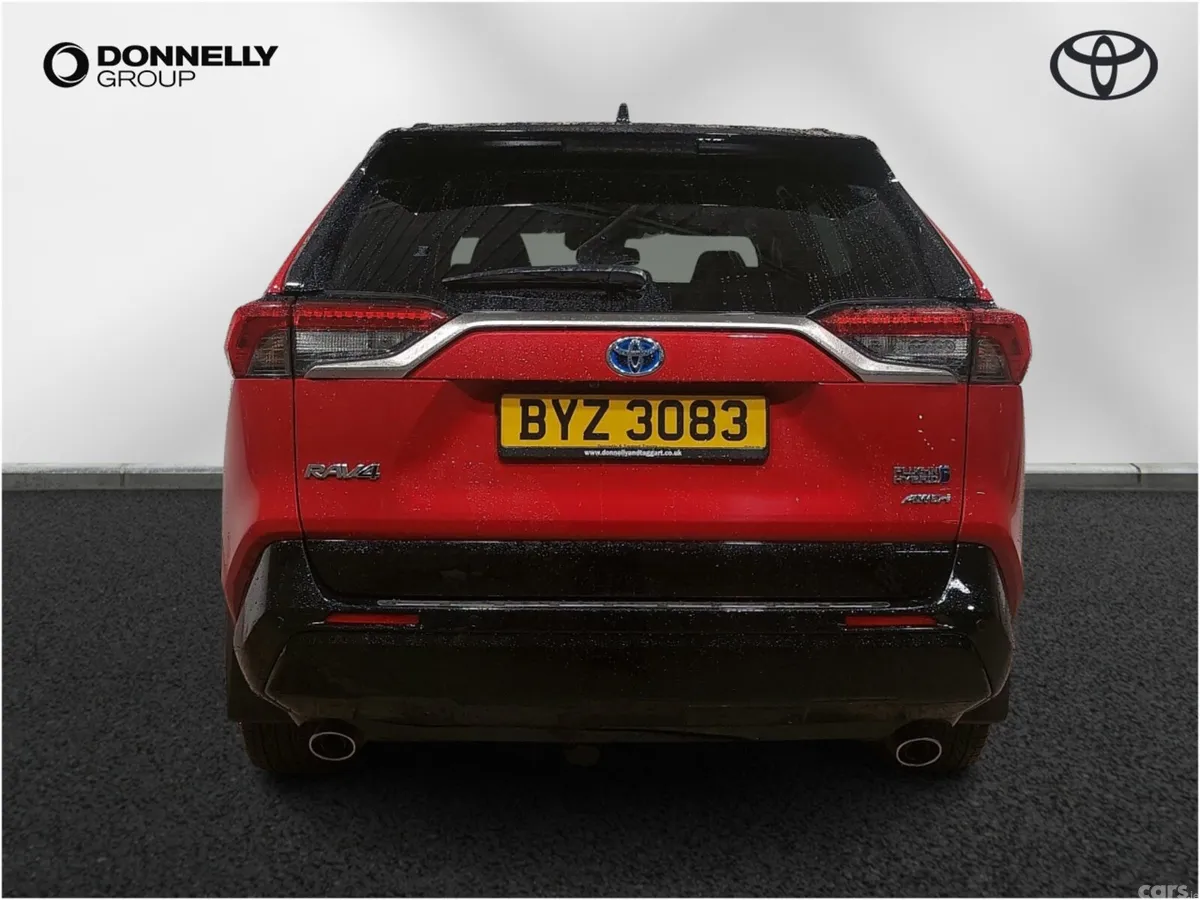 Toyota RAV4 SUV, Petrol Hybrid, 2022, Red