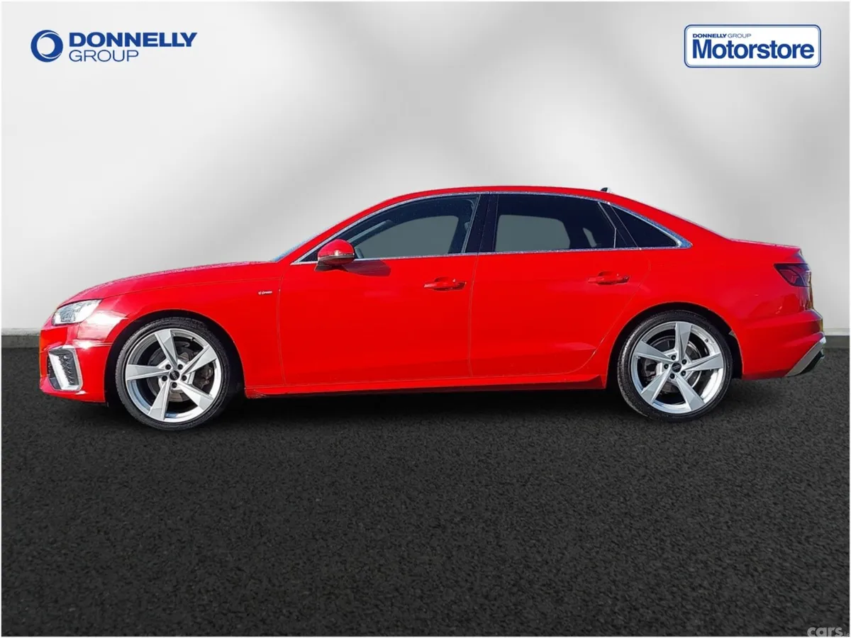 Audi A4 Saloon, Petrol, 2024, Red