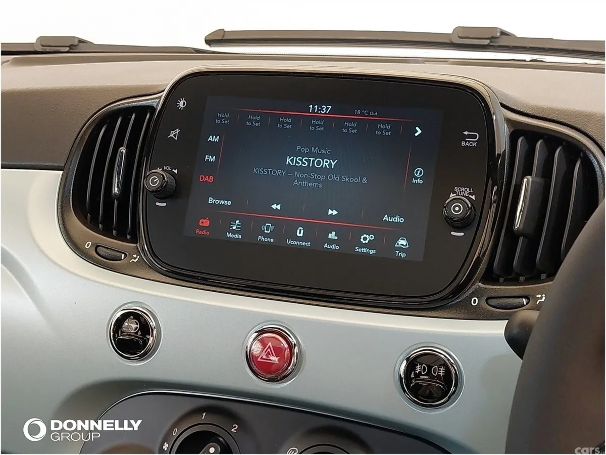Fiat 500 Hatchback, Petrol, 2024, Green