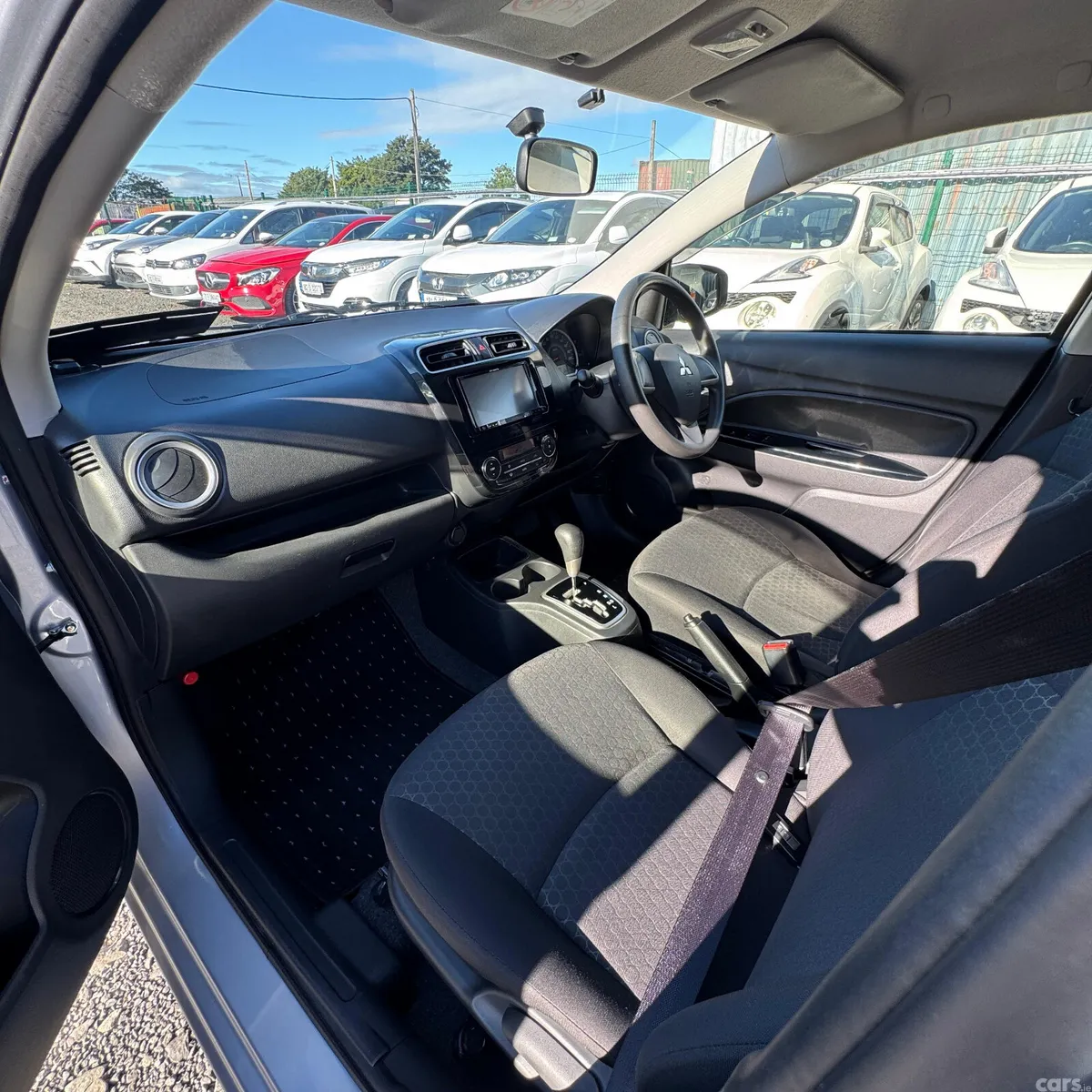 Mitsubishi Mirage Hatchback, Petrol, 2015, Silver