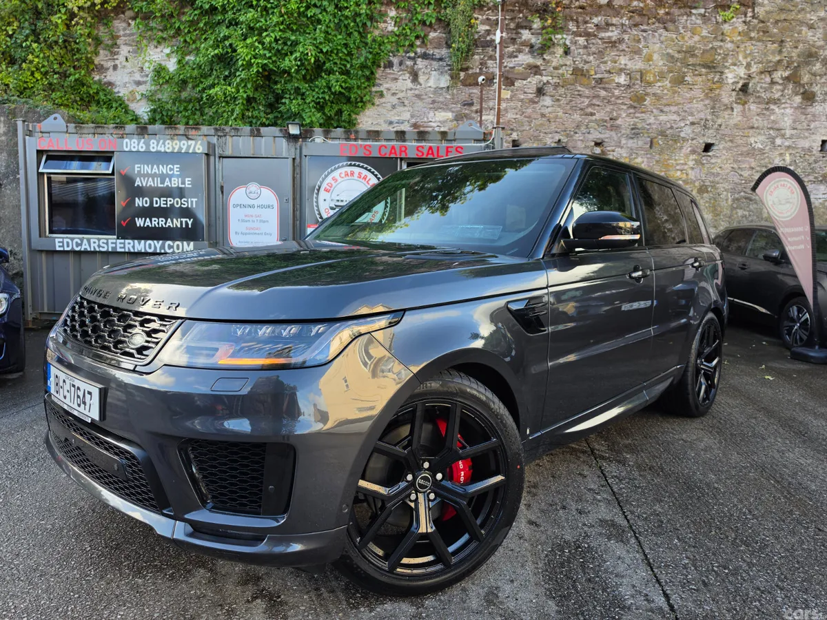 Land Rover Range Rover Sport SUV, Petrol Plug-in Hybrid, 2018, Black
