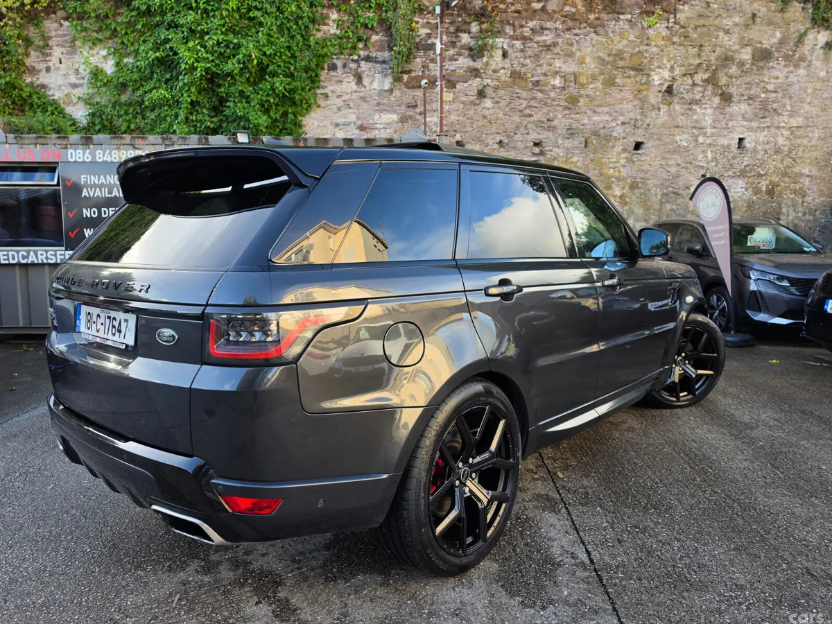 Land Rover Range Rover Sport SUV, Petrol Plug-in Hybrid, 2018, Black