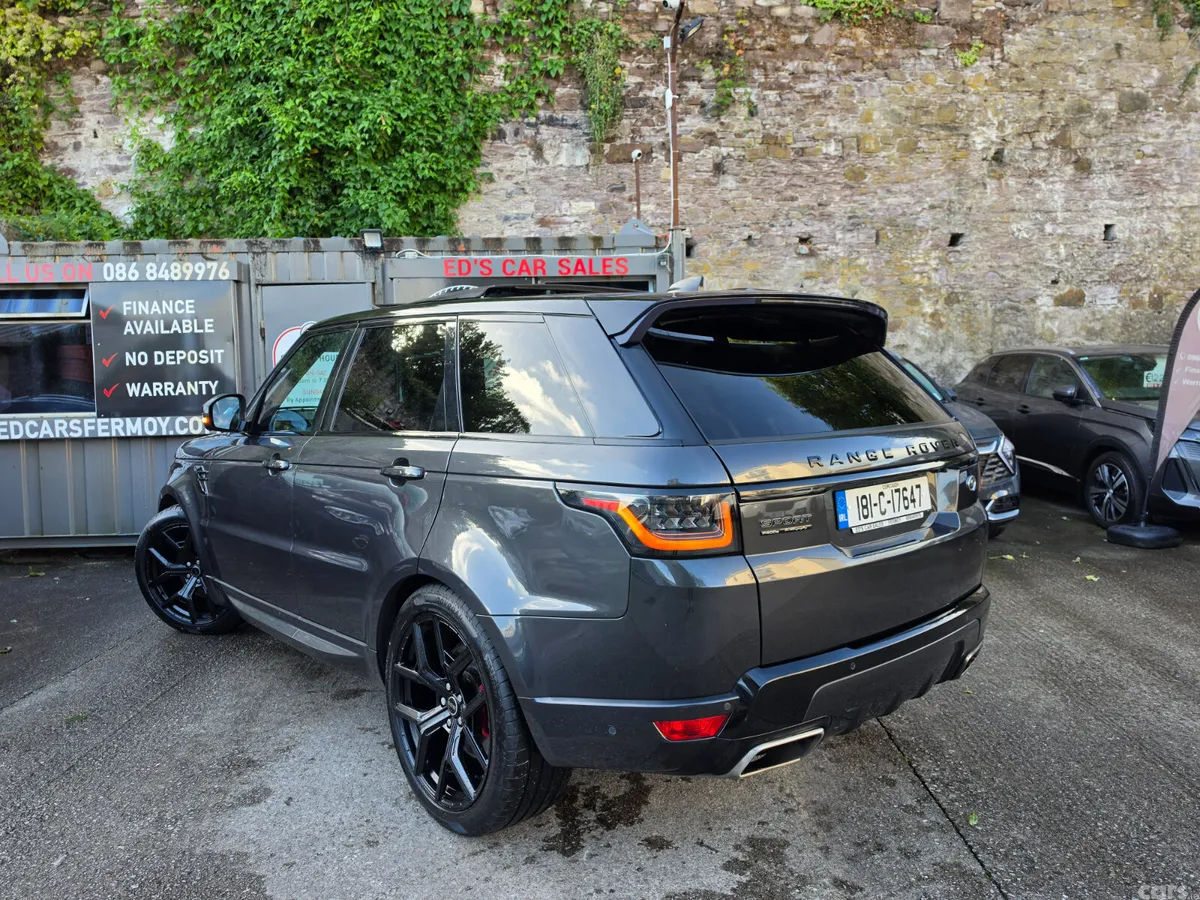 Land Rover Range Rover Sport SUV, Petrol Plug-in Hybrid, 2018, Black