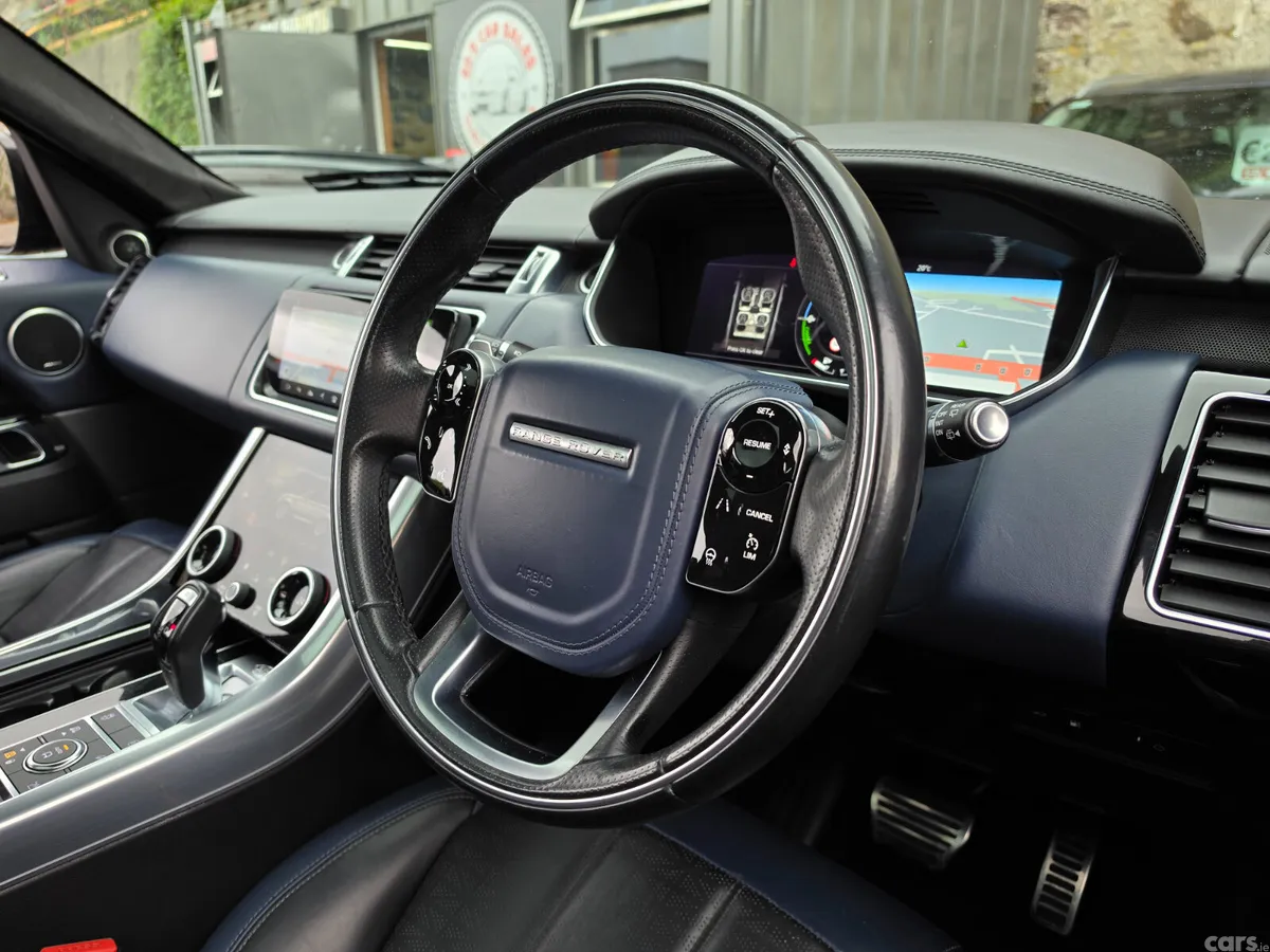 Land Rover Range Rover Sport SUV, Petrol Plug-in Hybrid, 2018, Black