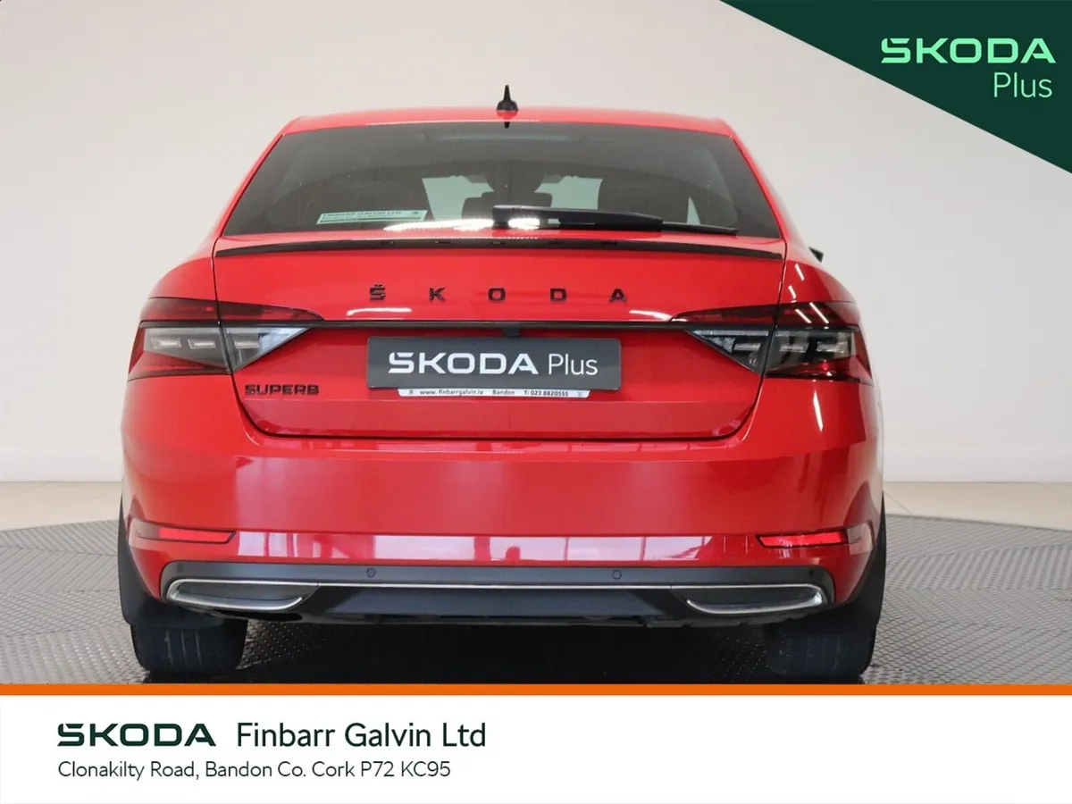 Skoda Superb Saloon, Diesel, 2024, Red