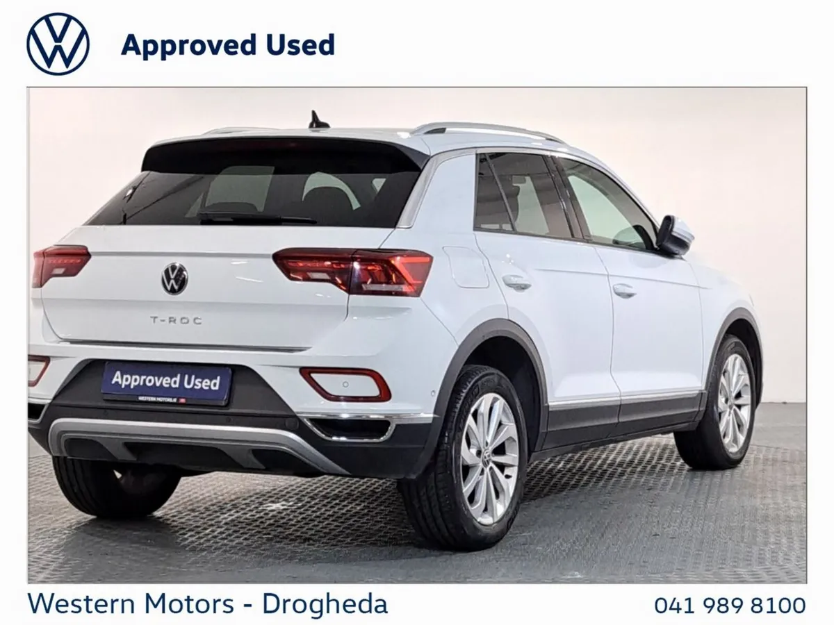 Volkswagen T-Roc SUV, Diesel, 2023, White