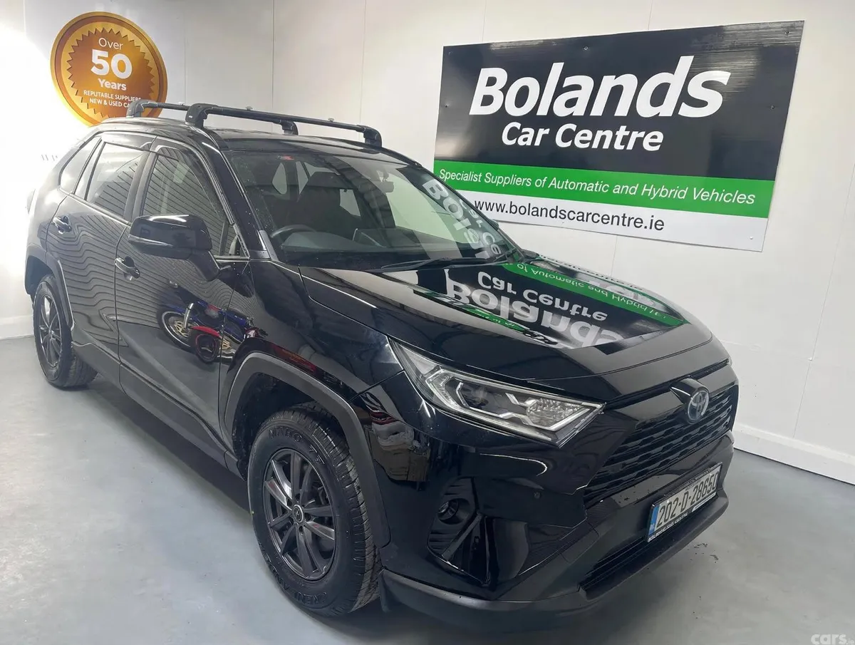 Toyota RAV4 SUV, Petrol Hybrid, 2020, Black