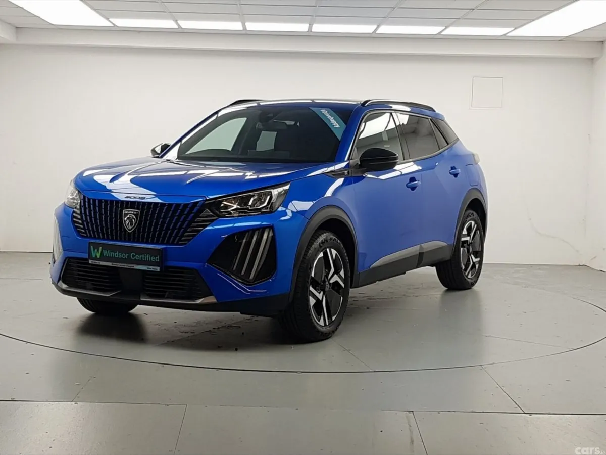 Peugeot 2008 SUV, Electric, 2024, Blue