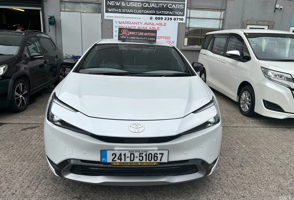Toyota Prius Hatchback, Petrol Hybrid, 2024, White