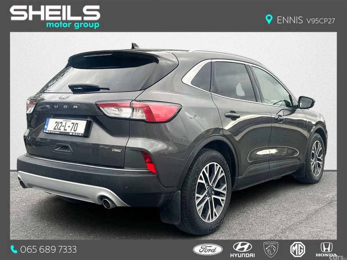 Ford Kuga SUV, Petrol Plug-in Hybrid, 2021, Grey